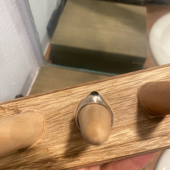 Black Star Sapphire in Sterling Silver - Picture 4 of 8